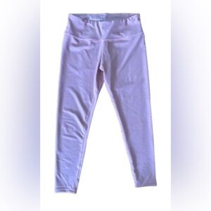 Kimberly dusty rose 7/& lngth capris w slight sparkle SZ M